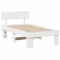Letto a Castello in Pino Bianco con Design Elegante e Montaggio Semplice