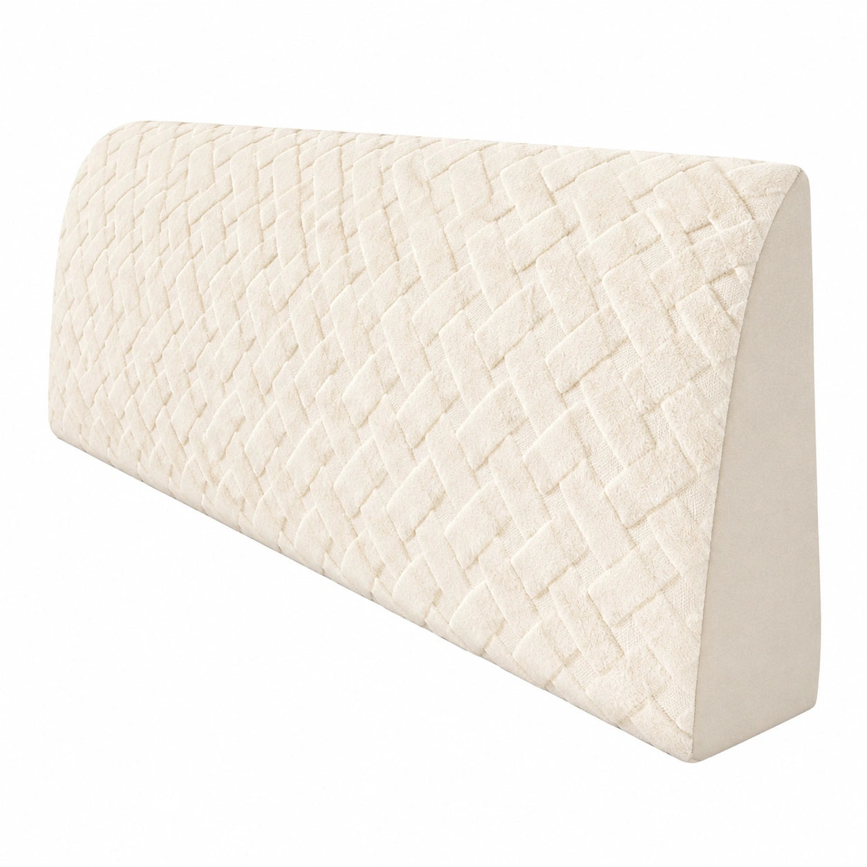 Copertura Protettiva per Letto Queen Size, Imbottita, Antipolvere, Morbida, Bianca, 150 cm